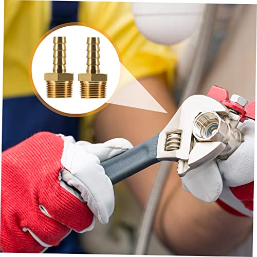 Mobestech 12 Peças Conector De Tubo Acessórios Para Tubos Acessórios De Encanamento De 3/8 Polegadas