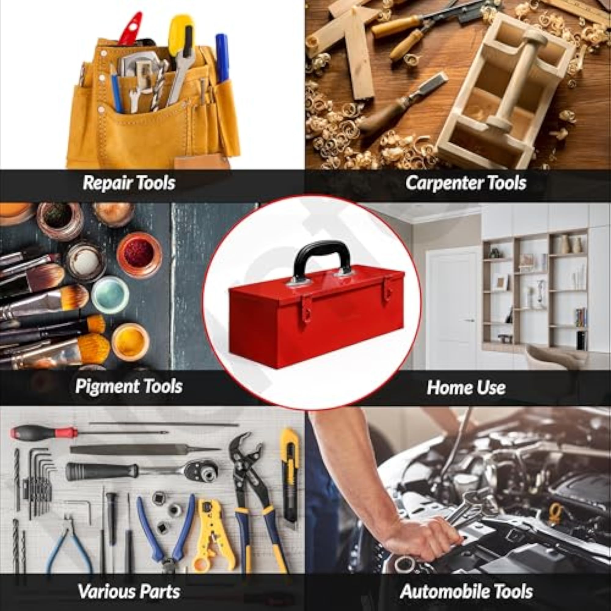 Metal Small Tool Box for Home Use