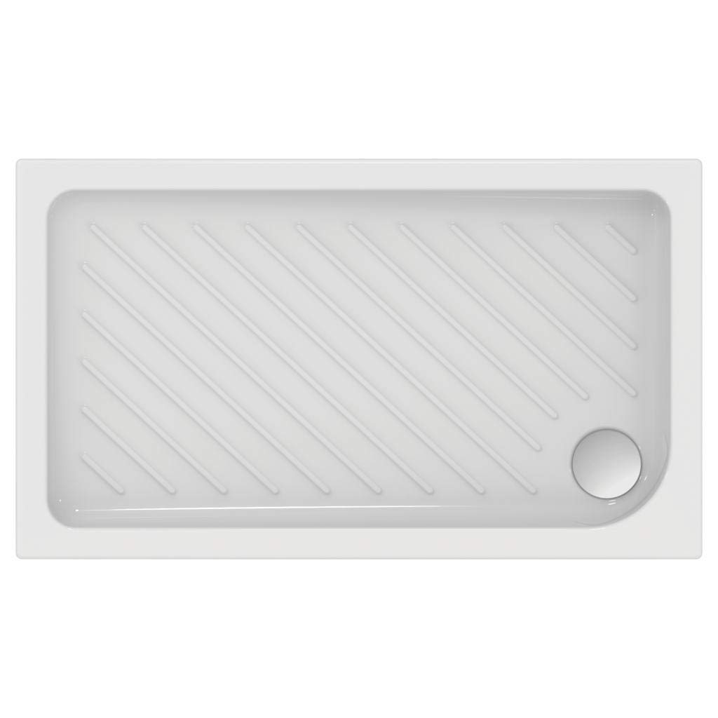 Ideal Standard J002301 GEMMA 2 Piatto doccia rettangolare in ceramica 120x70 cm - Bianco