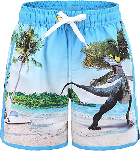 Image of HowJoJo Boys Short Sleeve Rash Guard Shirts Swim Shirt UPF 50+