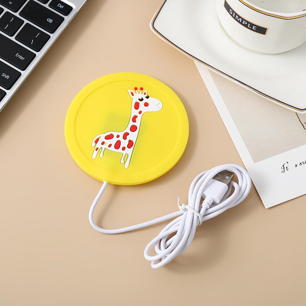 Scalda Tazza USB Scaldatazze da Caffè Sottobicchiere Riscaldante Elettrico per Caffè Cacao e Bevande Calde Regalo di Natale