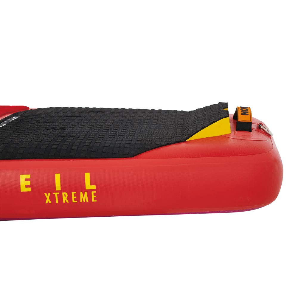 Aztron Soleil Xtreme Touring, Sup Gonflable/Planche à Voile Unisexe Adulte, Rouge/Orange/CUCLAMINE, 366X81X15