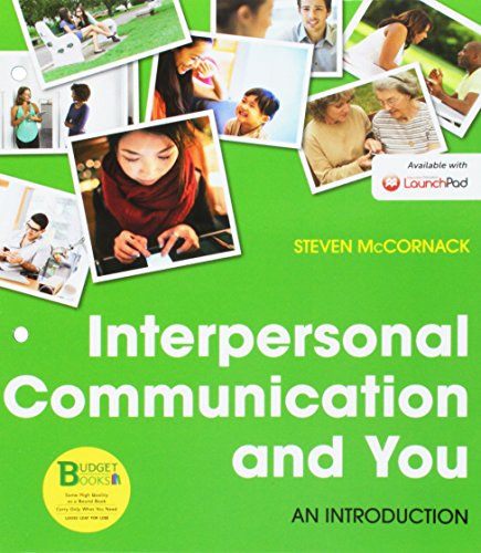Loose-Leaf Version for Interpersonal Communicat... 1457692538 Book Cover