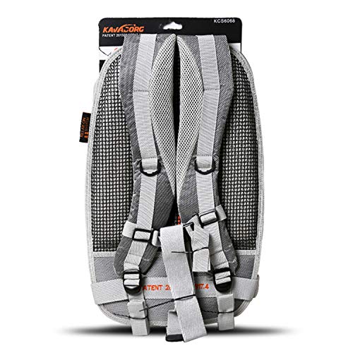 Image of Crossrock Case Saddle for Hard Guitar Case as backpack, Grey