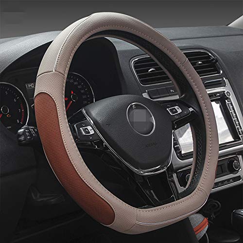 Antislip Stuurhoes Auto Stuurhoes 38Cm D Vorm Leer Voor Opel Voor Corsa Voor Combo Voor Mokka 2018-2021 Auto Accessoires Stuurwielbeschermer (Color : Blauw