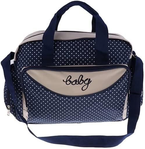 5PCS Diaper Bag Tote Set - Baby Bags for Mom PINK