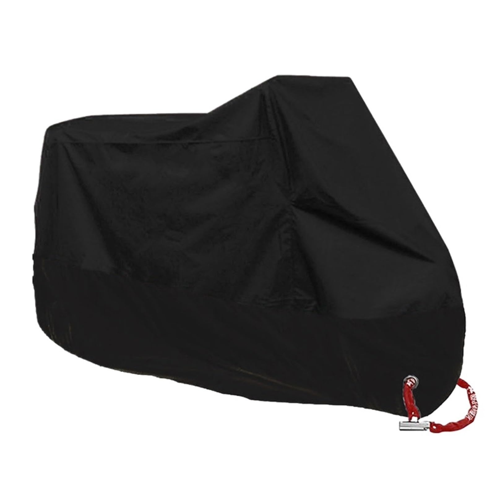 bike cover Motorcycle Cover Funda Rain Waterproof Dustproof UV Protective Coat Indoor Outdoor Motorbike Scooter for Travel Camping Transportation(Black2,4XL for 2301-2600mm)