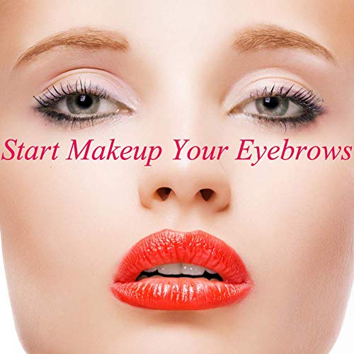 Eyebrow Stencil, 24 Eyebrow Shaper Kit, Reusable Eyebrow Template With Strap, 3 Minutes Makeup, Suitable For 98% #TOP4