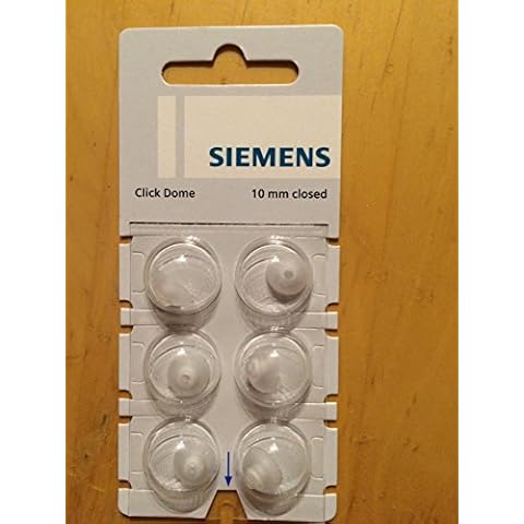 Siemens Click Dome 10 mm closed 6er Blister Cover