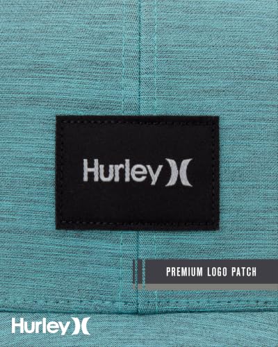 Image of Hurley Mens Trucker Hat - Flexible Quick Dry Fairway Mesh Trucker Hat for Men with Snapback Closure - Classic Mens Caps