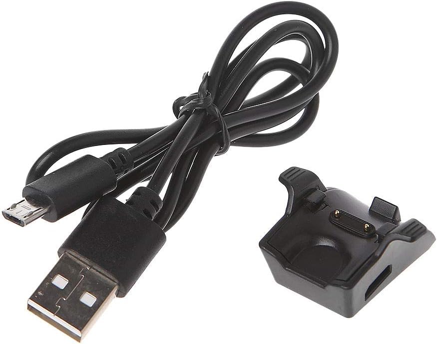 Black USB Charging Cable Cord Dock Charger Adapter Compatible with -Huawei Band 5/Honor Band 4/3/2 Pro B19 B29 Band4 Band3 Pro Eris Watch Smart
