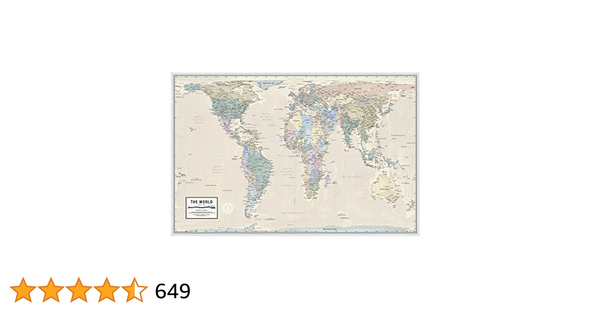 メルカディアの地図帳foil 009] ジェラルド・メルカトール作『世界地図帳』の中の単独日本