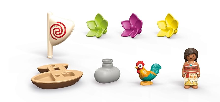 Amazon.com: Playmobil Junior & Disney: Moana's Boat : Toys