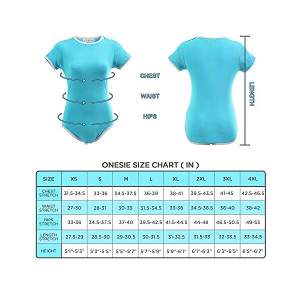 Littleforbig-Baby-Windel-Liebhaber-ABDL-Knopfleiste-Einteiler-Pastell-Serie Littleforbig ABDL-Strampler für Erwachsene, mit Knöpfen im Schritt, Pastellfarben