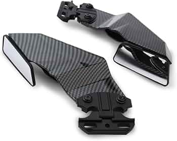 Amazon.co.jp: Klivex オートバイ用 見えないウィングレットミラー Amazon.co.jp: Klivex オートバイ用 見えないウィングレットミラー