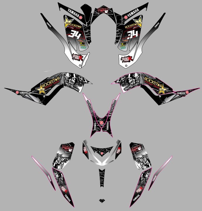 Kit déco YAMAHA YFM 700 RAPTOR 2006-2012 ONEAL