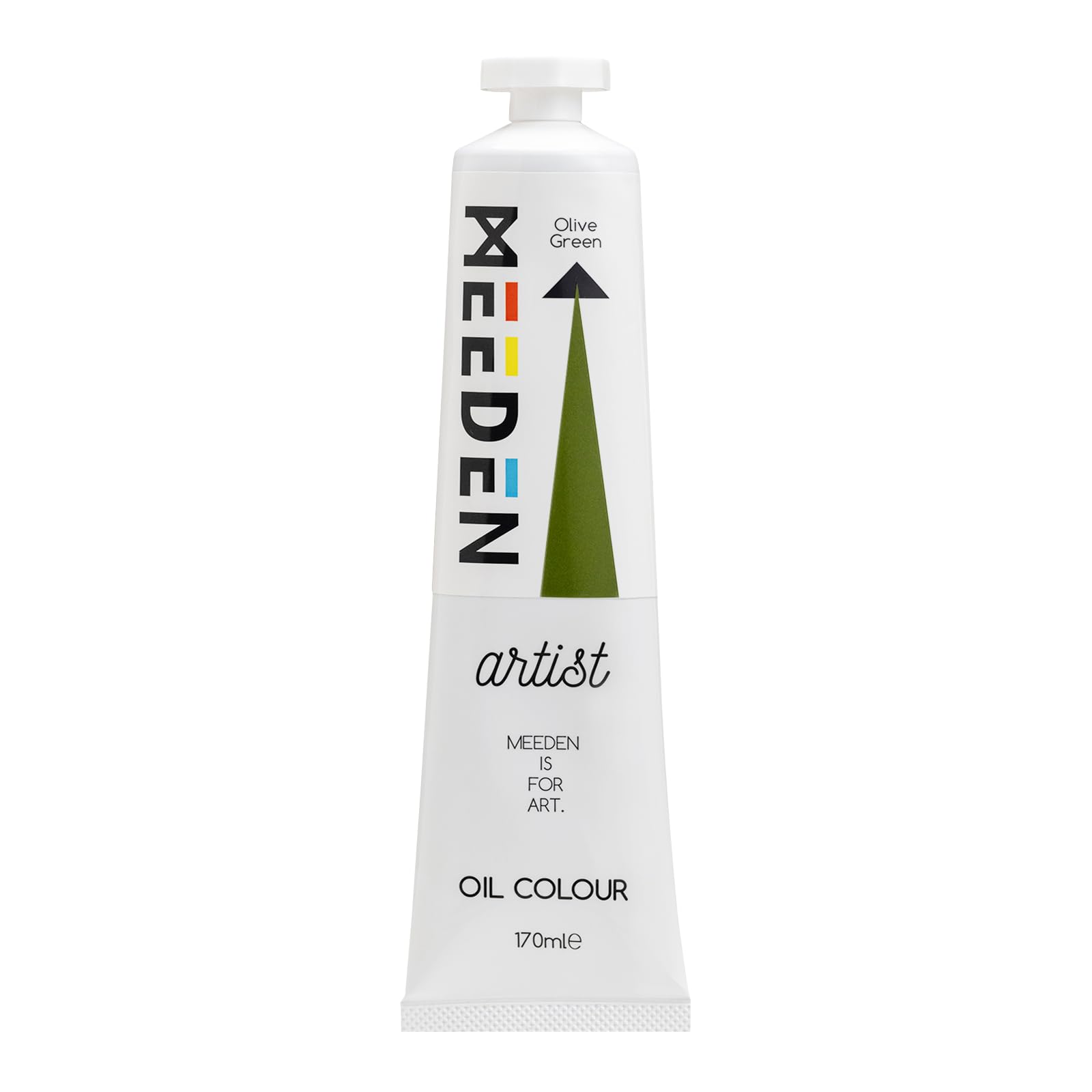 MEEDEN Artist Grade Oil Paint: Olive Green - 170ml Tube, Professional Art Paints for Canvas Painting