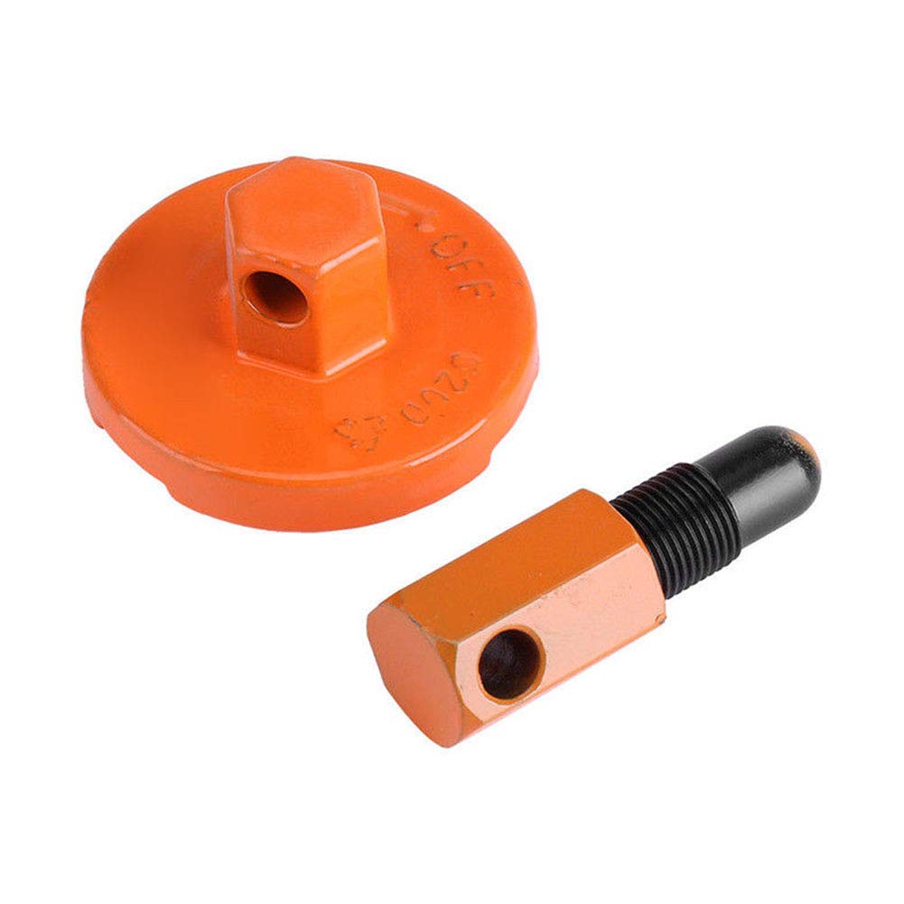 Kit D'outils Pour Tronçonneuse : Piston Stop 14mm + Clé Douille - Compatible Husqvarna, Stihl, Echo - Réparation Embrayage Et Volant Moteur