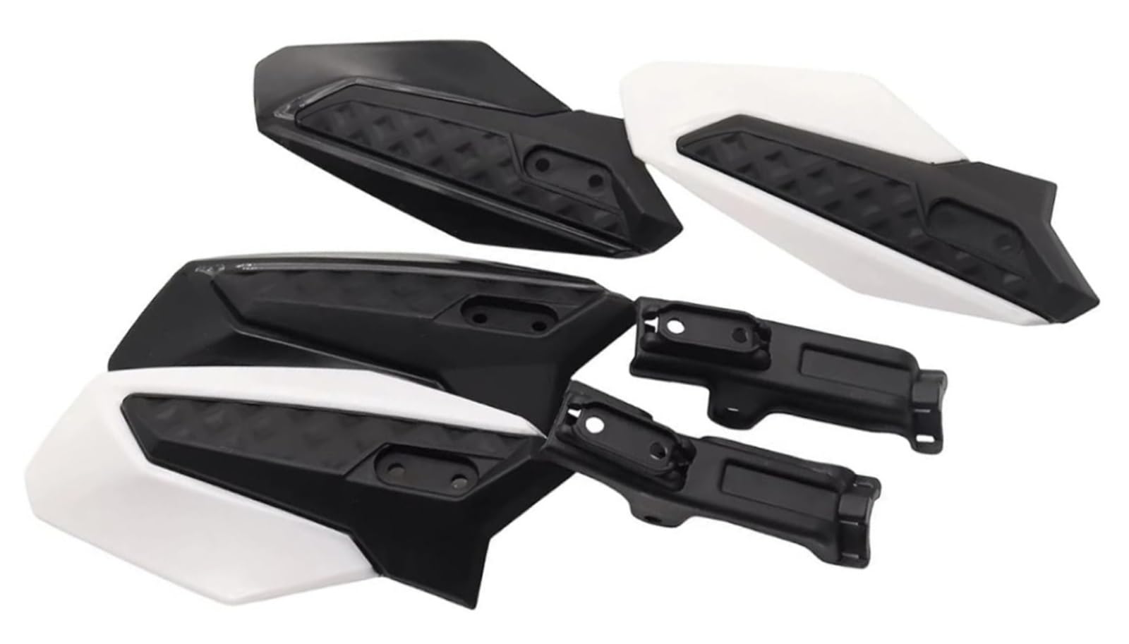 Paramano for moto for SURRON for Ultra for Bee, protezione for mano sinistra e destra, protezione for manubrio freno parabrezza for bici elettrica(Black)