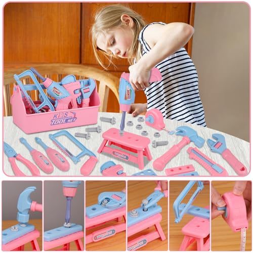 Magic4U RX-666B Kids Tool Set, 48Pcs Toddler Tool Set thumb #3