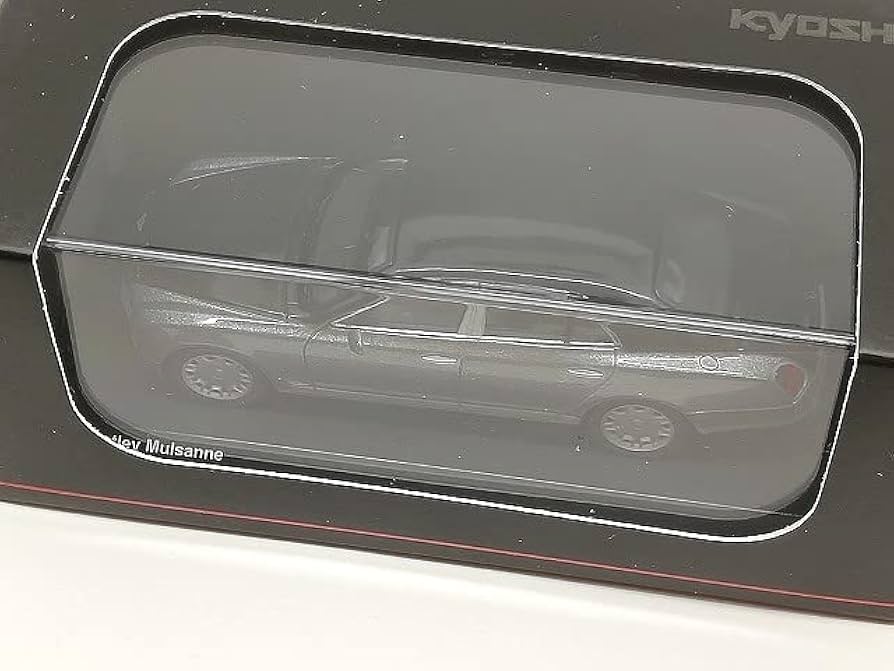 Amazon | 京商 1/64 Bentley Mulsanne Black metallic/light