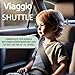 Peg Perego Viaggio Shuttle Autositz, Auto-Sitzerhöhung mit ISOFIX für Kinder von 125 bis 150 cm (6-12 Jahre), 22-36 kg, Mon Amour