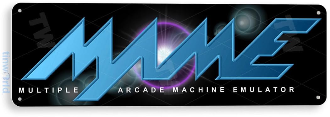 #mame❄ Amazon.com: Tinworld Tin Sign: Mame Arcade Emulator Shop
