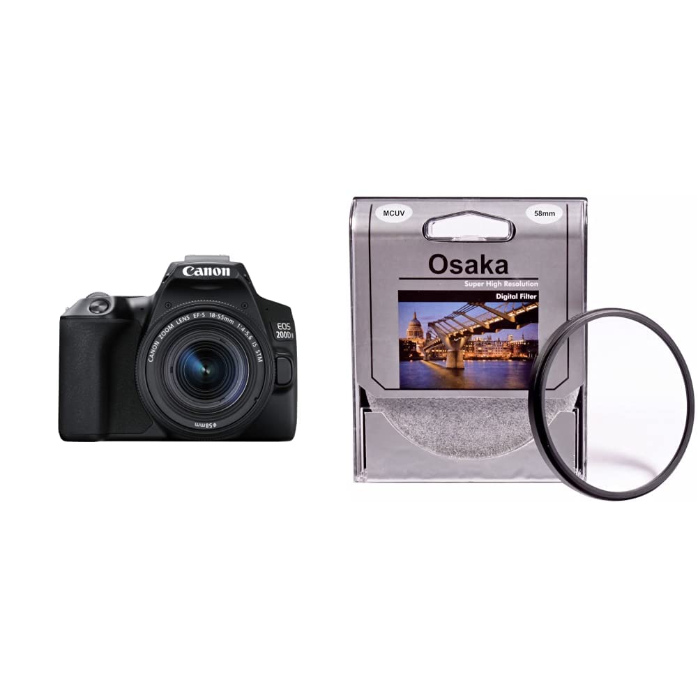 Buy Canon EOS 200D II 24.1MP Digital SLR Camera + EF-S 18-55mm f4