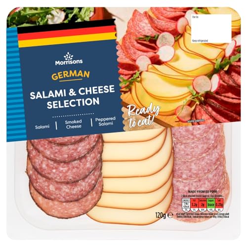 Morrisons German Salami and Cheese Selection 120g