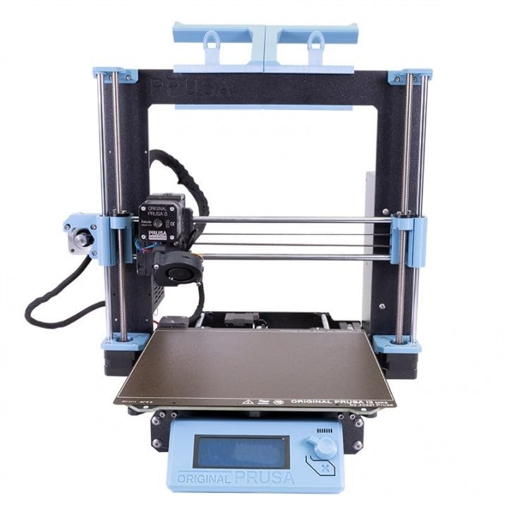 Image of Prusament 3D Printer Premium Filament PETG Chalky Blue 1.75mm - 1kg Spool - High Precision ±0.02 mm - Low Stringing - Strong Layer Bond - No Tangling - Ideal for Beginners & Professionals