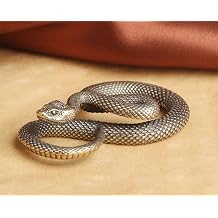 Snake Antique Copper Brass Tabletops Figurines Statues Miniatures Paperweight Collectibles Home Decor Gifts Art Crafts Black
