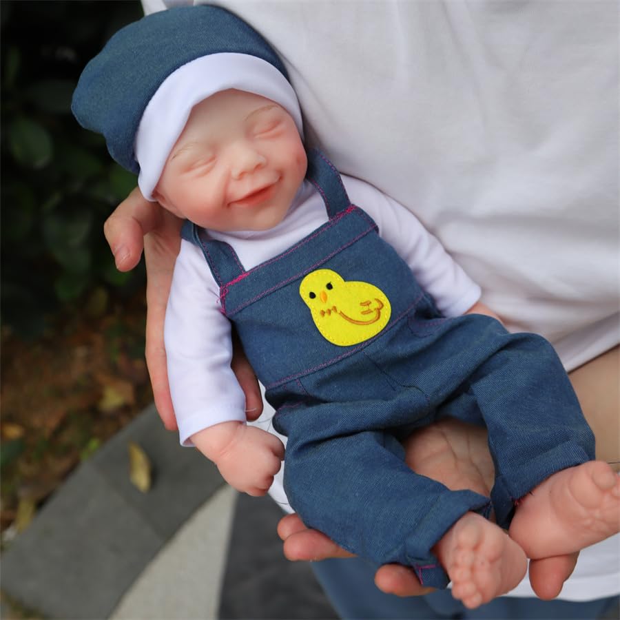 Muñeco Bebé de Silicona Realista de 39 cm miniatura 2