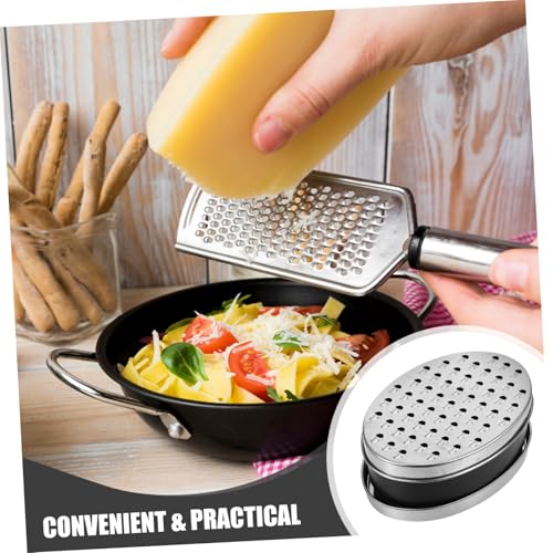 Rallador de queso de acero inoxidable con contenedor miniatura 7