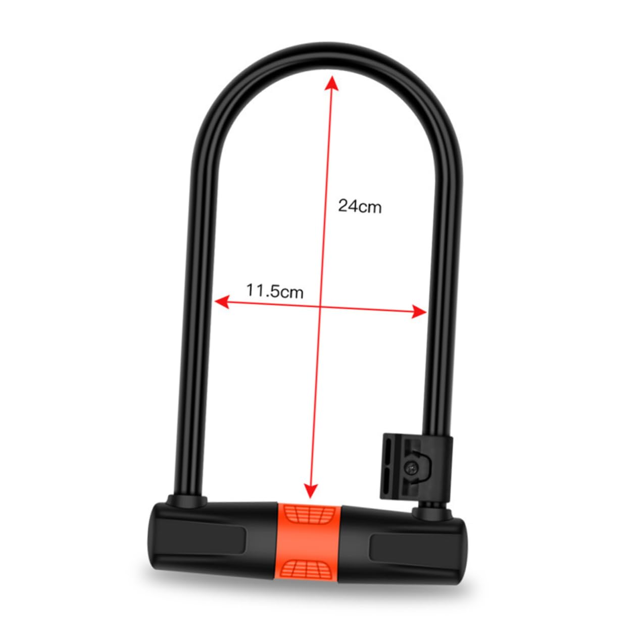 Garneck U-Shaped Lock for Bike Theft-Proof Steel Cable Full Solid Alloy Steel Beam Easy Locking Design Mountain Bike Accessories