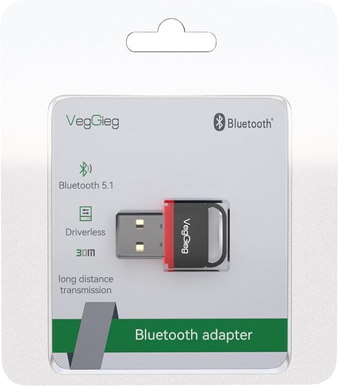 Adaptador USB Bluetooth 5.0 Mini para PC de escritorio miniatura 8