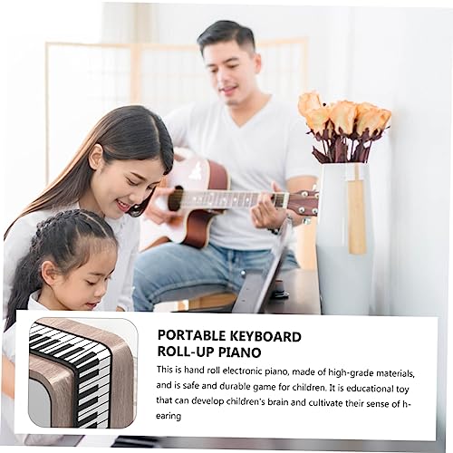 TOYANDONA Rouleau De Piano Clavier Électronique Clavier De Piano Pliable Clavier Pliable Piano Électrique Instruments De Musique Pour Adultes Piano Pour Adultes Gel De Silice - Les Beatles, Paul McCartney, John Lennon, RIngo Starr, George Harrison TOYANDONA Rouleau De Piano Clavier Électronique Clavier De Piano Pliable Clavier Pliable Piano Électrique Instruments De Musique Pour Adultes Piano Pour Adultes Gel De Silice – Image 6