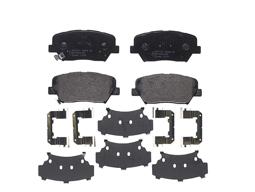 Brake Pads Set fits HYUNDAI GRANDEUR HG 2.2D Front 2011 on D4HB Brembo Quality