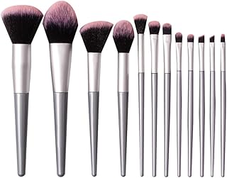 12 juegos de maquillaje, cepillo de polvo sue...