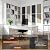 BUBOS 2-Pack Fabric Acoustic Panels 23.6x11.8x1", Self-Adhesive Sound Panel