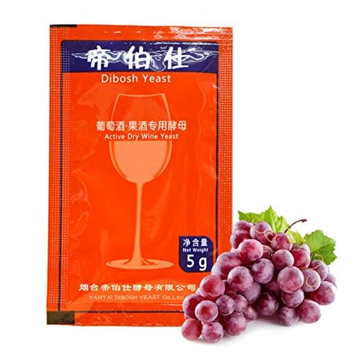 ERZU vino Red Star Premier Classique vino 5 g para 25 kg Anteriormente Montrachet para hacer vino, paquete 10 - Levadura fresca