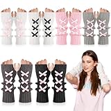 Berlune 6 Pairs Arm Warmers Kawaii Sleeves Cute Y2k Harajuku Japanese Style for Women Girls Lolita Costume...