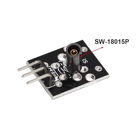uxcell KY-002 SW-18015P Shock Vibration Switch Sensor Module for Arduino 2pcs