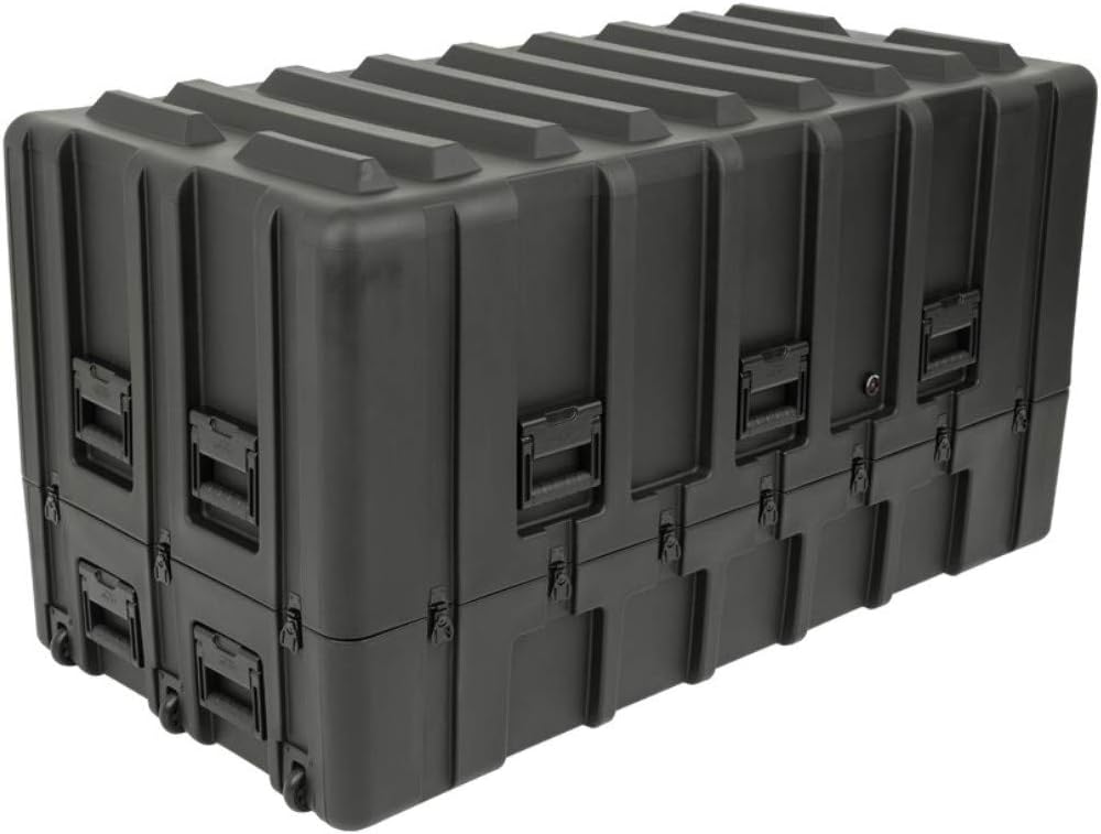 SKB Cases 3R6029-31B-E R-Series 6029-31 Waterproof Utility Case; LLDPE Polyethylene; Pressure Relief/Breather Valves; Resistant to Impact Damage
