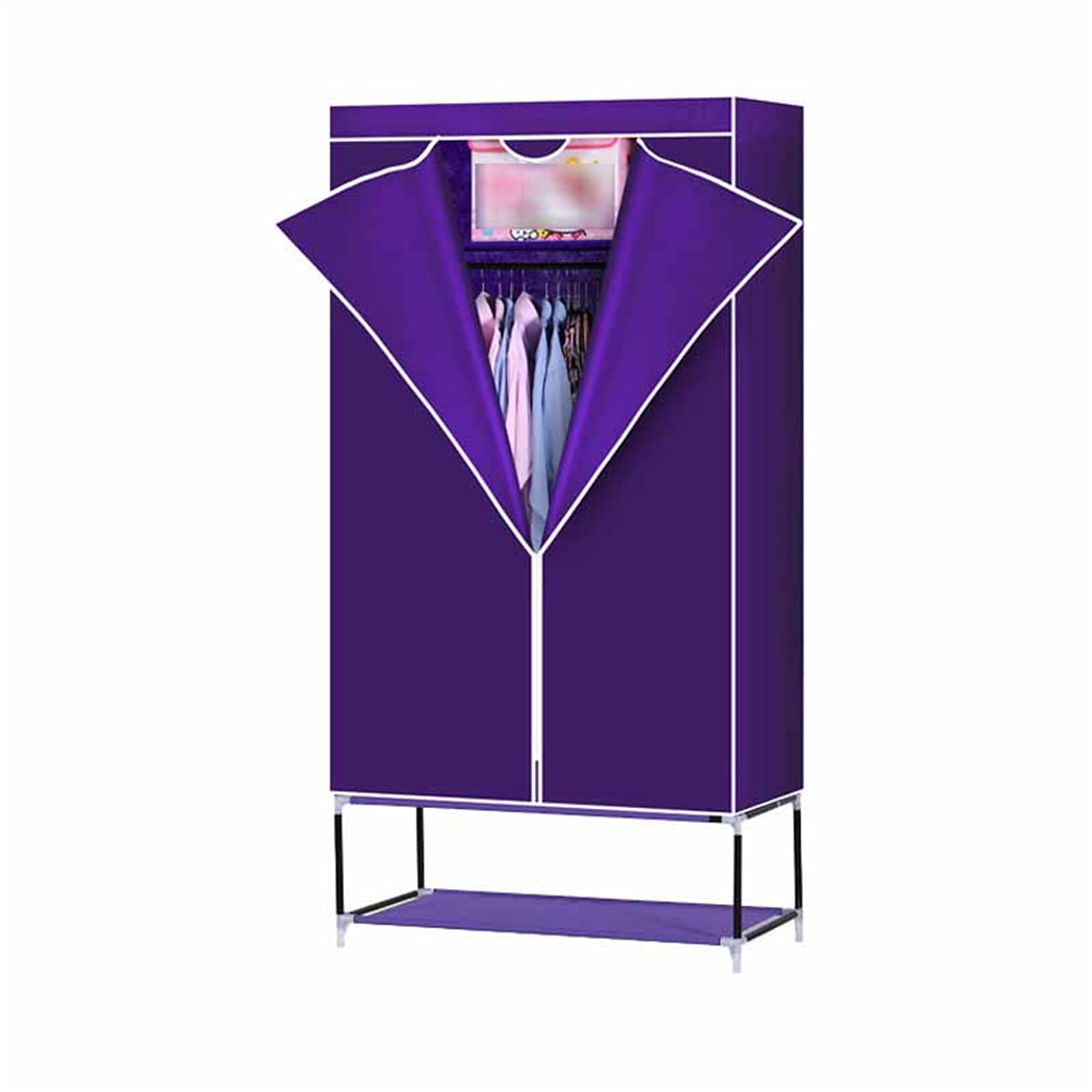 Armoire d'angle structure en métal solution gain de place contre le désordre