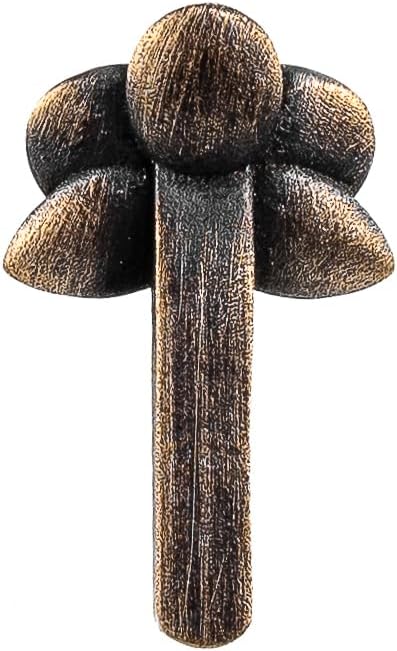 Sax Tone Booster – Improve Clarity & Vibration Control – Saxophone Accessory (Bronze, Flower style)