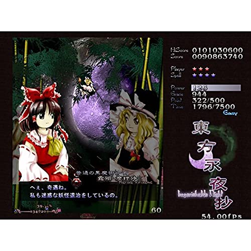 Amazon.co.jp: 東方永夜抄 ～Imperishable Night : ゲーム