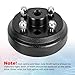 10L0L Golf Cart Brake Drum/Hub Assembly (Electric) for EZGO TXT Replaces OEM# 19186G1P