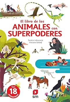 Hardcover El libro de los animales con superpoderes Book