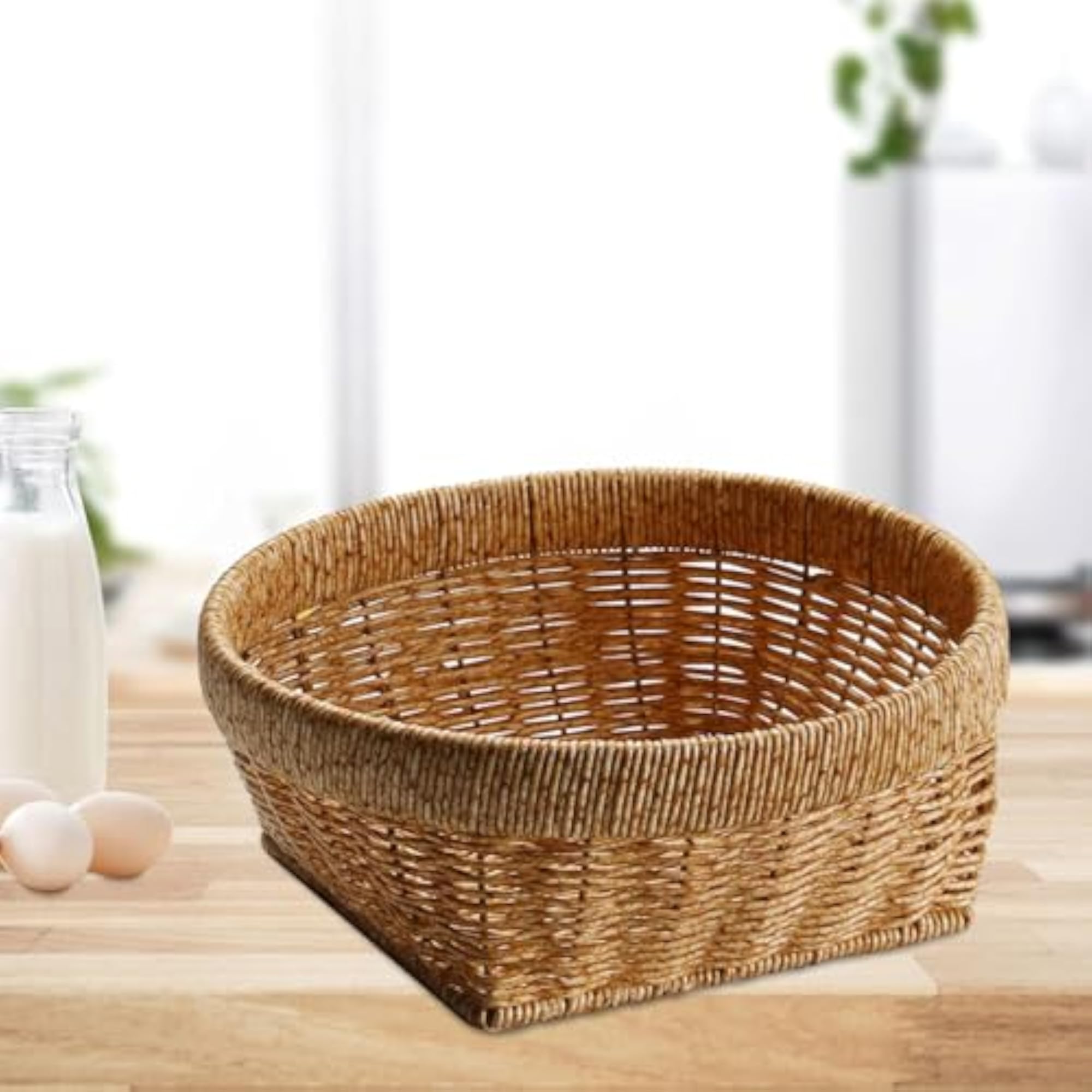 Hand Woven Basket Serving Basket for Snacks, Party Display