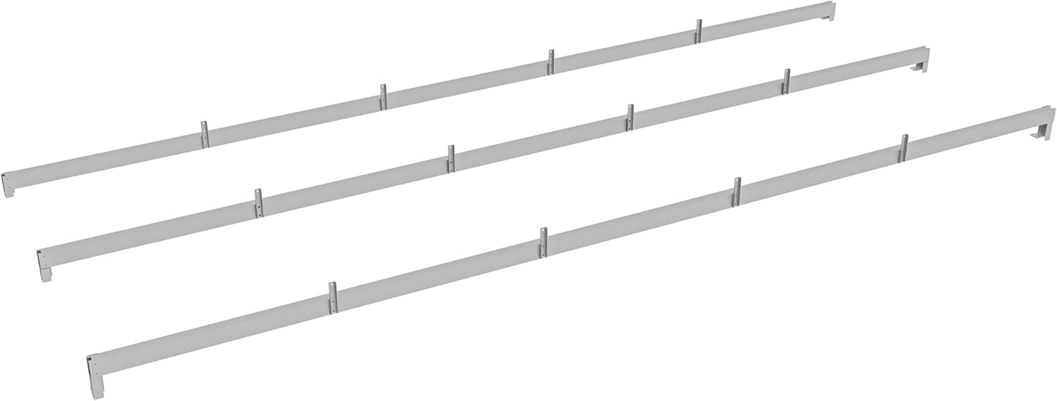 Refuerzo para cobertizo de jardín G21 GRAH 915, estructura de acero galvanizado, forma L, 3 unidades miniatura 1
